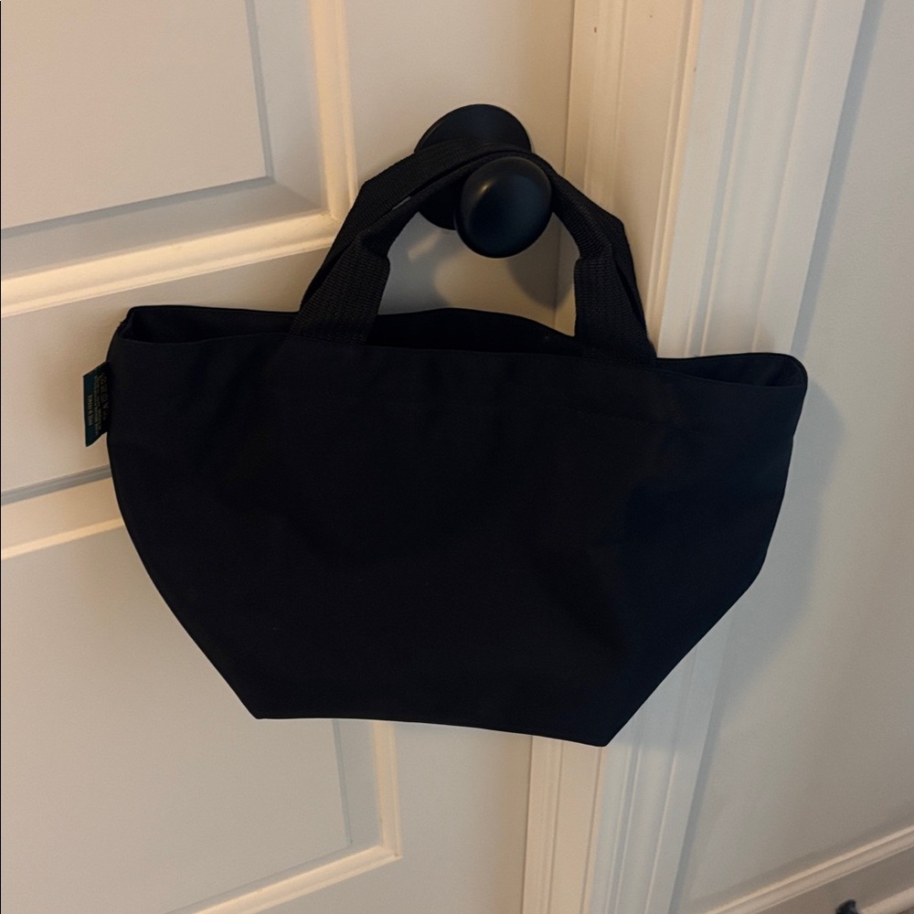 Herve Chapelier Small Black Tote Bag Top Handle - Picture 2 of 6
